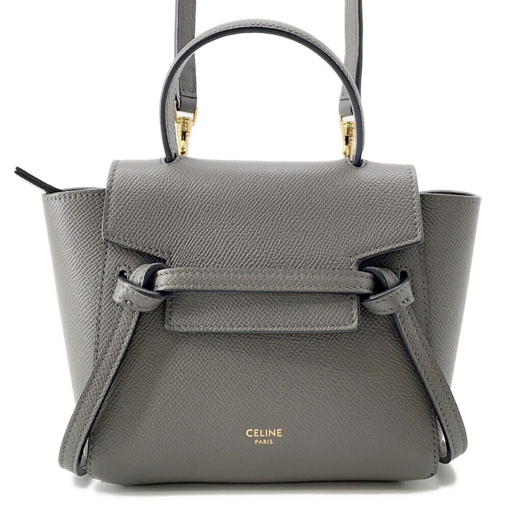 Celine Pico Belt Bag Leather Handbag
